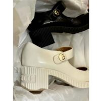 Dior Women CD Shoes D-Doll Pump Black Shiny Calfskin 5.5 CM Heel (3)