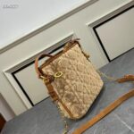 Dior Women CD Small C'est Dior Bag Natural Cannage Shearling Reference: M2272UMGB_M925 – Image 2