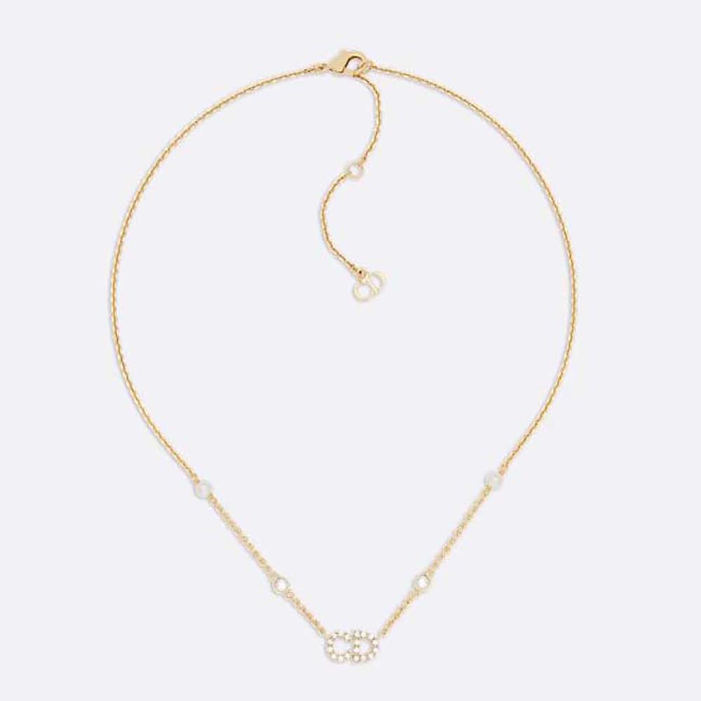 Dior Women Clair D Lune Necklace Gold-Finish Metal