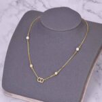 Dior Women Clair D Lune Necklace Gold-Finish Metal - immagine 2