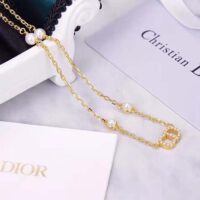 Dior Women Clair D Lune Necklace Gold-Finish Metal (1)