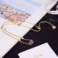 Dior Women Clair D Lune Necklace Gold-Finish Metal (1)