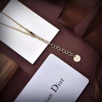 Dior Women Dior Métamorphose Necklace Gold-Finish Metal and White Resin Pearls (1)