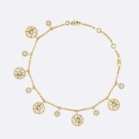 Dior Women Rose Des Vents Bracelet Yellow Gold Diamonds and Mother-of-pearl (1)