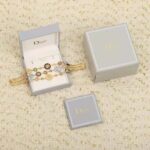 Dior Women Rose Des Vents Cuff Bracelet Yellow Pink and White Gold Diamonds - Bild 2