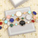 Dior Women Rose Des Vents Cuff Bracelet Yellow Pink and White Gold Diamonds - Bild 6