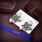 Dior Women Tribales Earrings Antique Silver-Finish Metal - Image 5