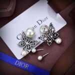 Dior Women Tribales Earrings Antique Silver-Finish Metal - Image 4