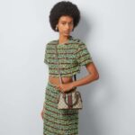 Gucci GG Women Ophidia GG Mini Top Handle Bag Beige Ebony GG Supreme Canvas Double G – Bild 12