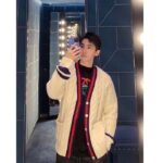 Gucci Men GG Cable Wool Knit Cardigan Web V-Neck Dropped Shoulder Two Front Pockets - Imagen 11