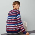 Gucci Men Knit Wool Sweater Gucci Embroidery Crewneck Dropped Shoulder Rib Style ‎763391 XKDOX 4216 - Image 12