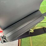 Gucci Unisex GG Crossbody Bag Black Rubber-Effect Leather Flap Zip Closure - Image 7