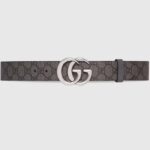 Gucci Unisex GG Marmont Reversible Belt Double G Buckle 3.8 CM Width