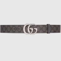 Gucci Unisex GG Marmont Reversible Belt Double G Buckle 3.8 CM Width (8)