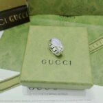 Gucci Unisex Interlocking G Enamel Ring - Image 9