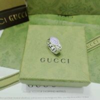 Gucci Unisex Interlocking G Enamel Ring (1)