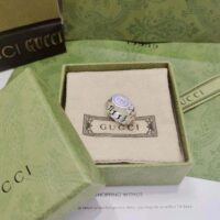 Gucci Unisex Interlocking G Enamel Ring (1)