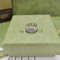 Gucci Unisex Interlocking G Enamel Ring (1)