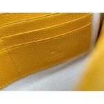 Gucci Unisex Pouch GG Detail Beige Ebony GG Supreme Canvas Yellow Leather Style ‎768255 FACQC 9750 - Image 10