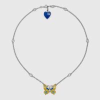 Gucci Women Butterfly Pendant Necklace (1)