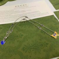 Gucci Women Butterfly Pendant Necklace (1)