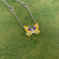 Gucci Women Butterfly Pendant Necklace (1)