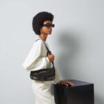 Gucci Women GG Aphrodite Shoulder Bag Black Soft Leather Magnetic Closure Double G - Image 12