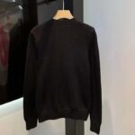 Gucci Women GG Extra Fine Wool Cardigan Black Horsebit Intarsia V-Neck Two Front Pockets - Image 3