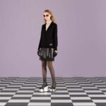 Gucci Women GG Extra Fine Wool Cardigan Black Horsebit Intarsia V-Neck Two Front Pockets - Image 12