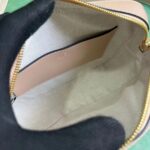 Gucci Women GG Matelassé Small Bag Rose Beige Leather Double G Zip Closure - Image 10