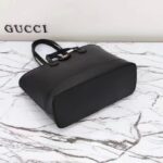 Gucci Women GG Ophidia Mini Tote Bag Black Leather Double G - immagine 4