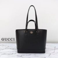 Gucci Women GG Ophidia Mini Tote Bag Black Leather Double G (2)