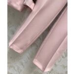 Gucci Women GG Wool Pant Gucci Horsebot Label Unlined Belt Loops Four Pleats - immagine 5