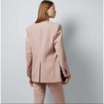 Gucci Women GG Wool Jacket Point Revers Double-Breasted Breast Pocket Rear Vent - Image 12