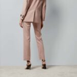 Gucci Women GG Wool Pant Gucci Horsebot Label Unlined Belt Loops Four Pleats - immagine 12