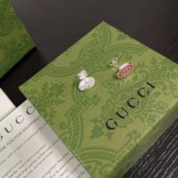 Gucci Women Interlocking G Enamel Earrings (1)