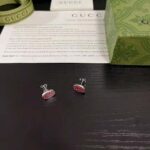 Gucci Women Interlocking G Enamel Earrings – Bild 3