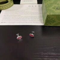 Gucci Women Interlocking G Enamel Earrings (1)