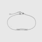 Gucci Women Link to Love Bracelet with Diamonds in White Gold