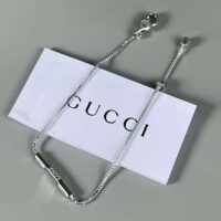 Gucci Women Link to Love Bracelet with Diamonds in White Gold (1)