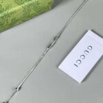 Gucci Women Link to Love Bracelet with Diamonds in White Gold - Imagen 7