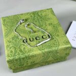 Gucci Women Link to Love Bracelet with Diamonds in White Gold - Imagen 2