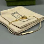 Gucci Women Link to Love Bracelet with 'Gucci' Bar in Yellow Gold - Image 2