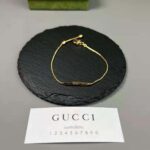 Gucci Women Link to Love Bracelet with 'Gucci' Bar in Yellow Gold - Image 4
