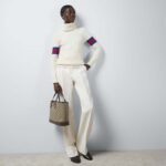 Gucci Women Ophidia GG Mini Tote Bag Beige Ebony GG Supreme Canvas Double G - Image 11