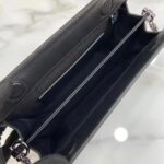 Gucci Women Ophidia GG Small Shoulder Bag Black Grey GG Denim Double G – Bild 6