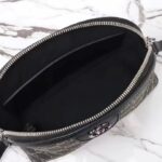 Gucci Women Ophidia GG Small Shoulder Bag Double G Black Grey GG Denim Style ‎499621 FAC2F 8450 - Image 10