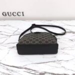 Gucci Women Ophidia GG Small Shoulder Bag Double G Black Grey GG Denim Style ‎499621 FAC2F 8450 - Image 5