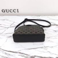 Gucci Women Ophidia GG Small Shoulder Bag Double G Black Grey GG Denim Style ‎499621 FAC2F 8450 (1)