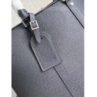 Louis Vuitton LV Uniisex Porte-Documents Voyage Black Taiga Cowhide Leather (14)